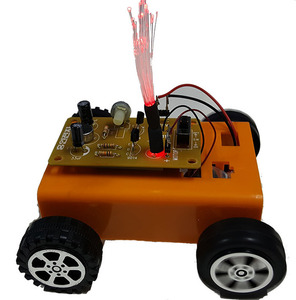 [KS-110-1]소리감지센서 광섬유 로봇자동차(핀타입) 전국학생창작탐구올림피아드용