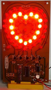 [KS-41] LED 하트 디스플레이/ 하트디스플레이