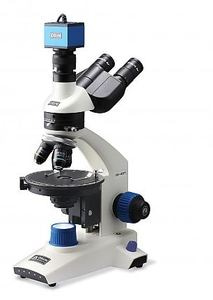 OSH-400PV 편광현미경 연구용(삼안현미경, 200만화소 Full HD카메라 내장)/생물현미경