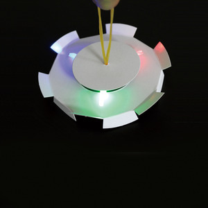 LED UFO회전팽이만들기(5인용세트)