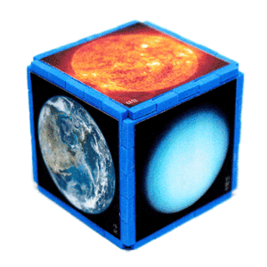 주사위 태양계행성 퍼즐만들기(5인용 1세트)