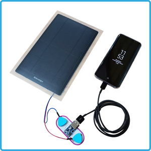 태양전지 배터리충전 실험 세트-스마트폰,보조배터리 충전용/첨단과학탐구