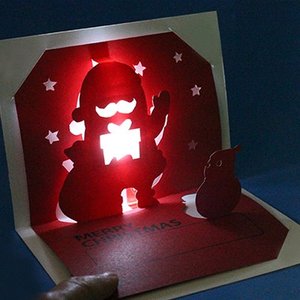 SA크리스마스 LED입체카드(5인 세트)/SA 크리스마스