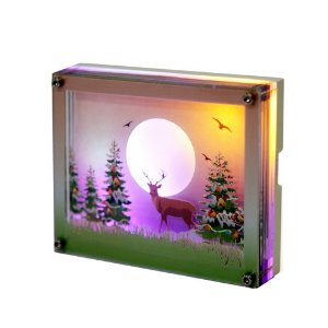 LED 크리스마스 3D입체액자 만들기 사슴(5인세트) (단종!)