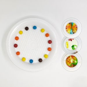 물을 만난 초콜릿 색소(무지개 우유 실험)(5인용)