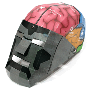 인체의 신비/뇌구조 마스크(1인용 포장/5인세트)