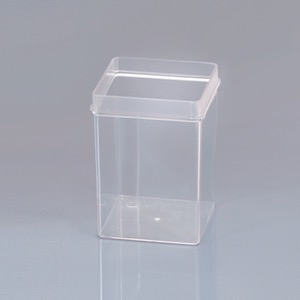 투명한 플라스틱통(폴리스티렌) KSIC-10218