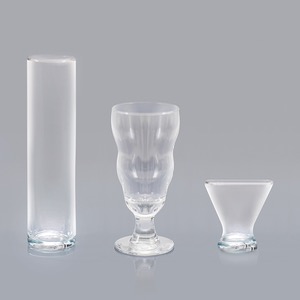 여러가지 모양의 투명한 그릇(3종) KSIC-10114