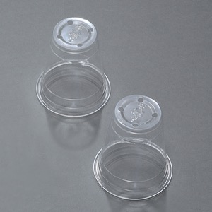 투명 플라스틱 컵 1구, 4구(옵션선택) KSIC-0359